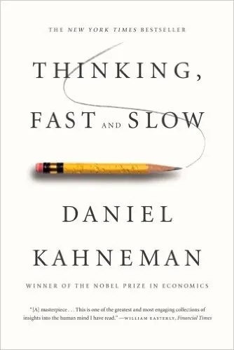 Portada de «Thinking, Fast and Slow», de Daniel Kahneman